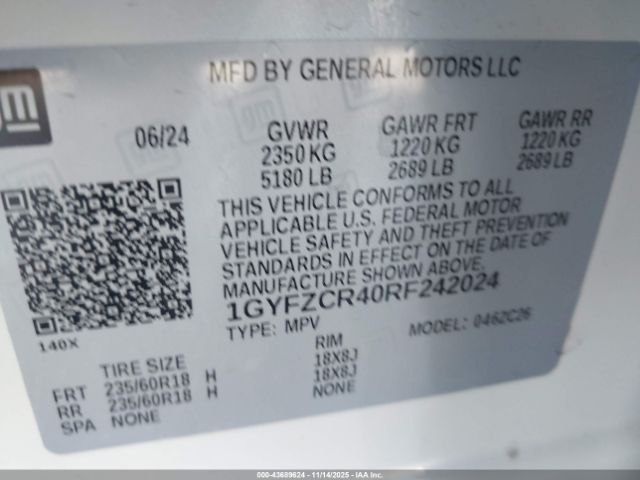 2024 CADILLAC XT4 1GYFZCR40RF242024 Photo 8