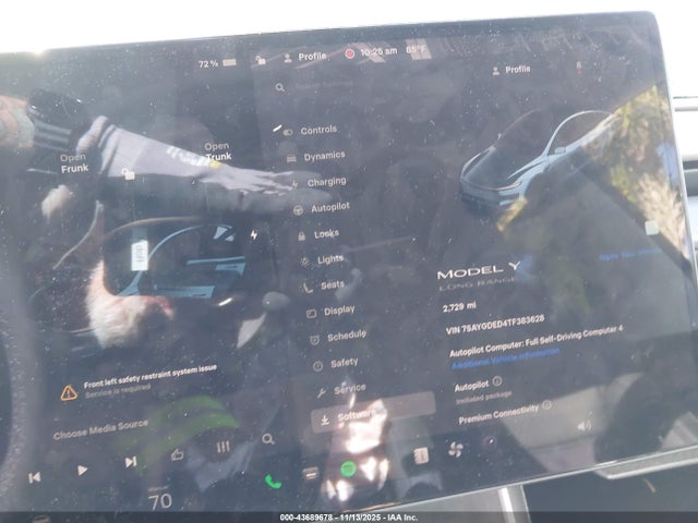 Tesla Model Y Rwd 2026 7SAYGDED4TF383628 Image 7