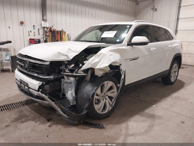 43689687 :رقم المزاد ، 1V2BE2CA4MC211506 vin ، 2021 Volkswagen Atlas Cross Sport 3.6l V6 Sel مزاد بيع