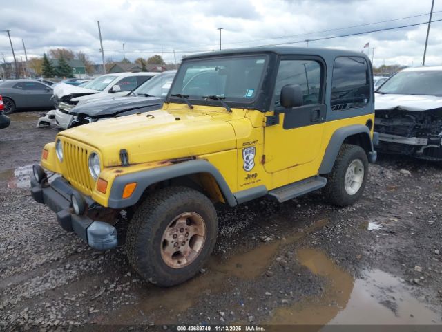 2003 JEEP WRANGLER 1J4FA49S03P368171 Photo 1