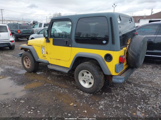 2003 JEEP WRANGLER 1J4FA49S03P368171 Photo 2