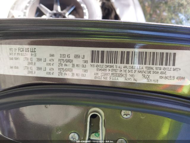 2016 RAM 1500 1C6RR7LM5GS325415 Photo 8