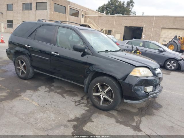 2005 ACURA MDX 2HNYD18935H522926