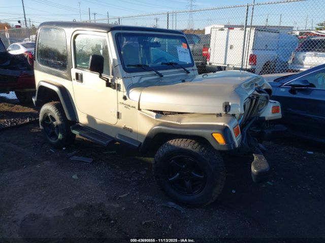 2001 JEEP WRANGLER 1J4FA49S31P300427
