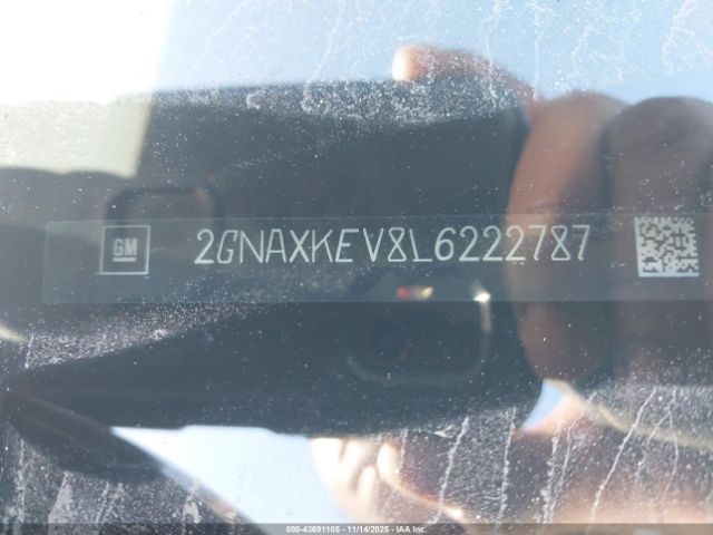 2020 CHEVROLET EQUINOX 2GNAXKEV8L6222787 Photo 8