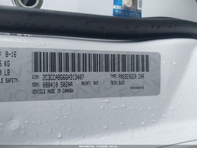 2016 CHRYSLER 300 2C3CCABG6GH313407 Photo 8