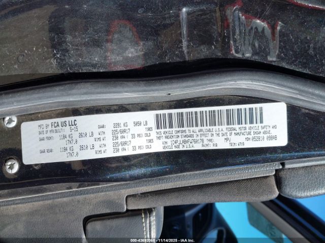 2015 JEEP CHEROKEE 1C4PJLABXFW760178 Photo 8