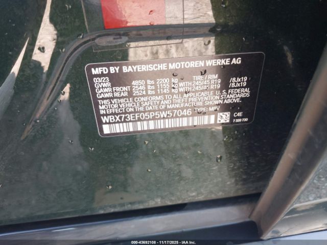 2023 BMW X1 WBX73EF05P5W57046 Photo 8