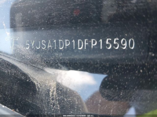 2013 TESLA MODEL S 5YJSA1DP1DFP15590 Photo 8