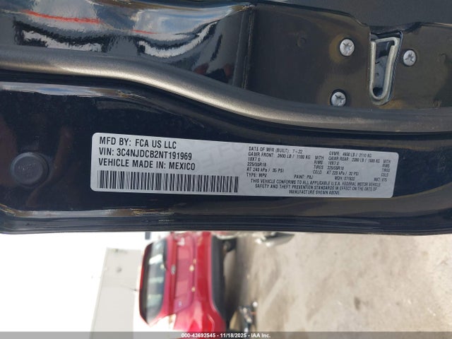 Jeep Compass Limited 4x4 2022 3C4NJDCB2NT191969 Image 9