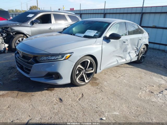 2022 HONDA ACCORD 1HGCV1F35NA065421 Photo 1