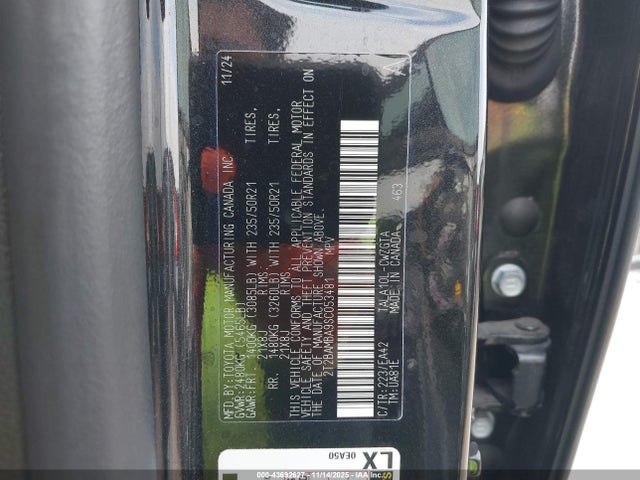2T2BAMBA9SC053481 Lexus Rx 350 Premium