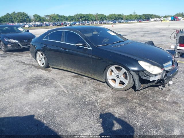 2006 MERCEDES-BENZ CLS 500 WDDDJ75X26A035614