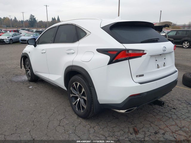 JTJBARBZ0H2135188 Lexus Nx 200t F Sport