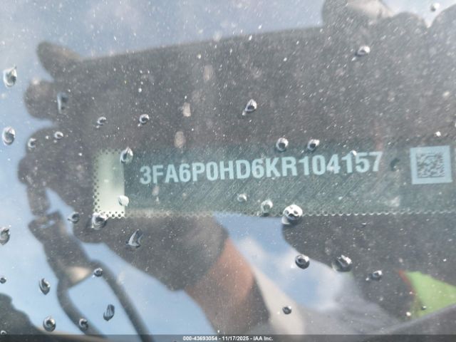 2019 FORD FUSION 3FA6P0HD6KR104157 Photo 8