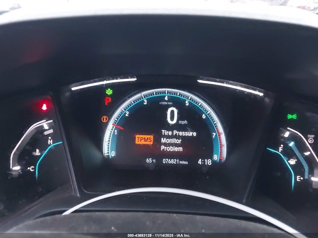 Honda Civic Lx 2019 2HGFC2F69KH501610 Image 7