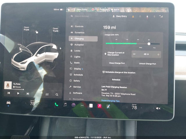 7SAYGDEEXPA031407 Tesla Model Y Awd/long Range Dual Motor All-wheel Drive