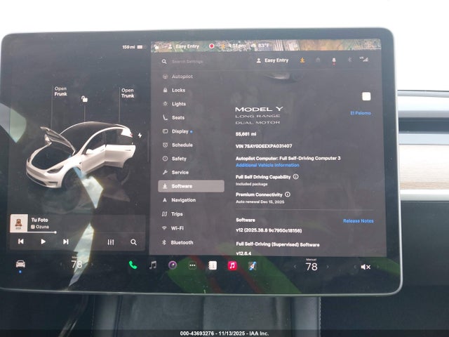 2023 TESLA MODEL Y 7SAYGDEEXPA031407 Photo 6