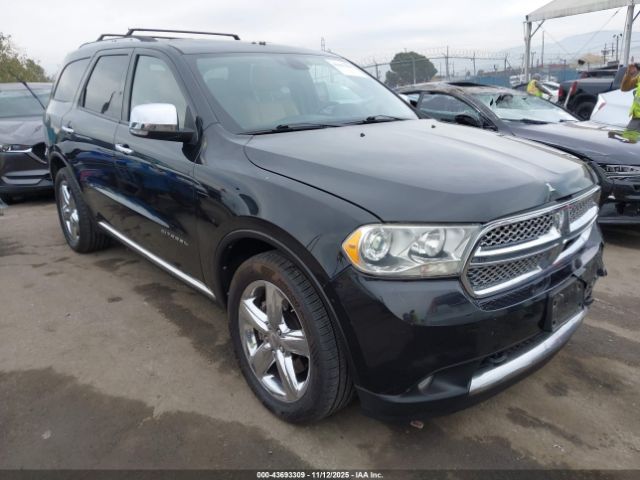 2012 DODGE DURANGO 1C4RDJEG6CC147689