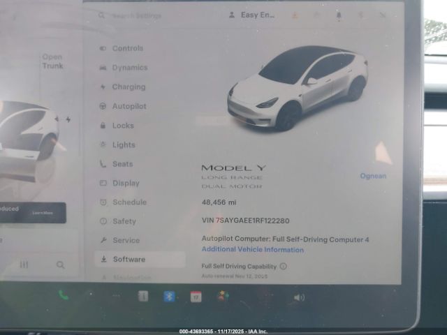 2024 TESLA MODEL Y 7SAYGAEE1RF122280 Photo 6