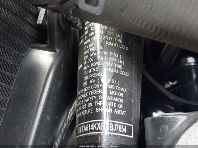 2024 TRIUMPH MOTORCYCLE STREET TRIPLE SMTA614KXRTBJ7654 Photo 9