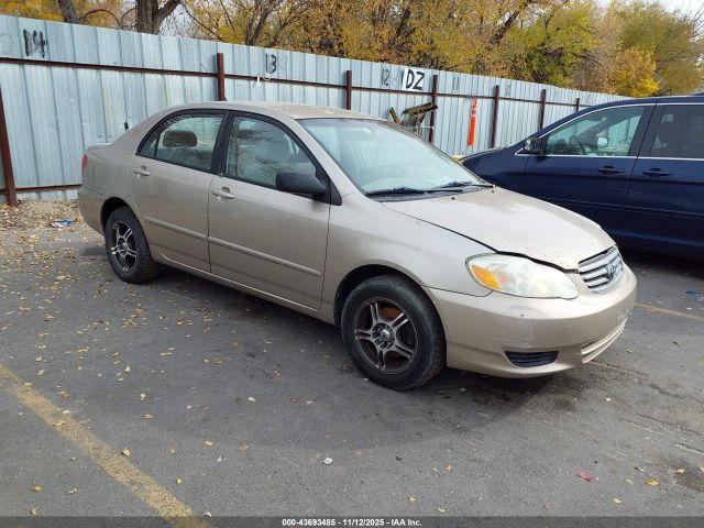 2004 TOYOTA COROLLA 1NXBR38E54Z309733