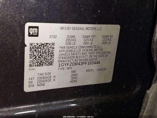 2023 CADILLAC XT4 1GYFZDR43PF103444 Photo 8