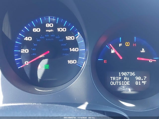 43693730 :رقم المزاد ، 19UUA66266A027380 vin ، 2006 Acura Tl مزاد بيع