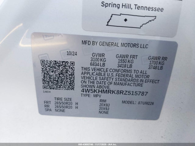 2024 ACURA ZDX 4W5KHMRK8RZ515787 Photo 8