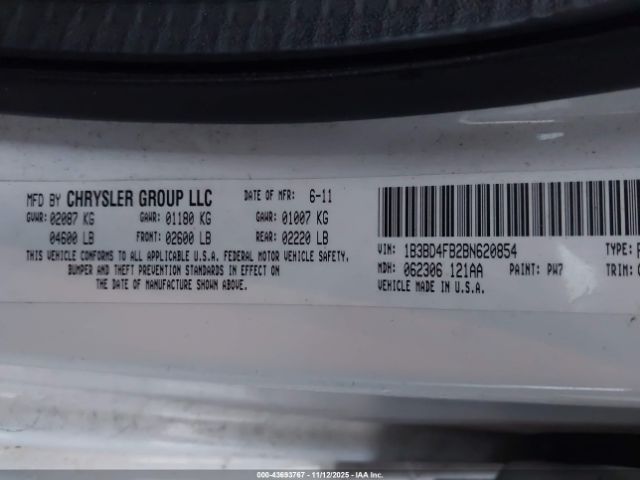 2011 DODGE AVENGER 1B3BD4FB2BN620854 Photo 8