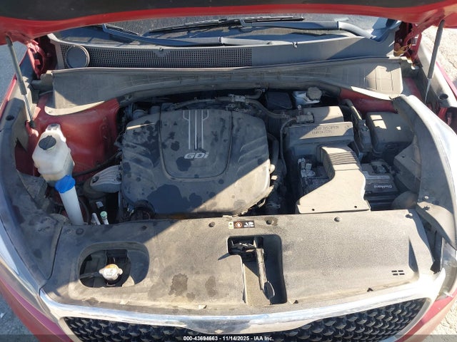 43694663 :رقم المزاد ، 5XYPHDA54JG424060 vin ، 2018 Kia Sorento 3.3l Ex مزاد بيع
