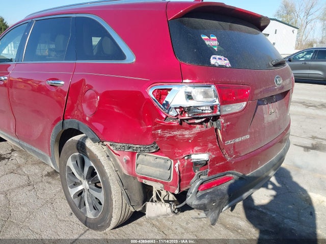 43694663 :رقم المزاد ، 5XYPHDA54JG424060 vin ، 2018 Kia Sorento 3.3l Ex مزاد بيع
