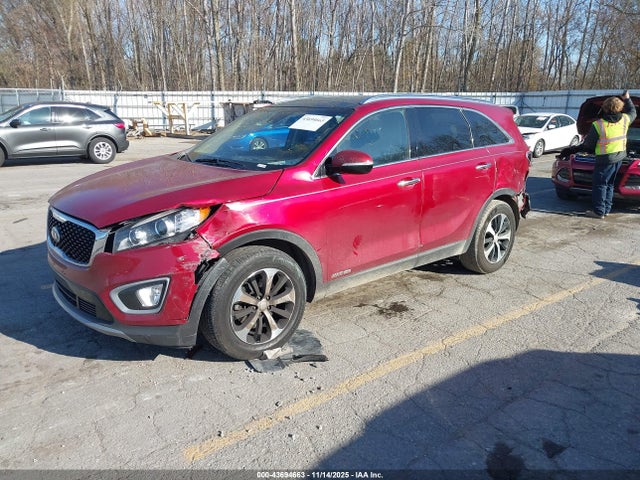 43694663 :رقم المزاد ، 5XYPHDA54JG424060 vin ، 2018 Kia Sorento 3.3l Ex مزاد بيع