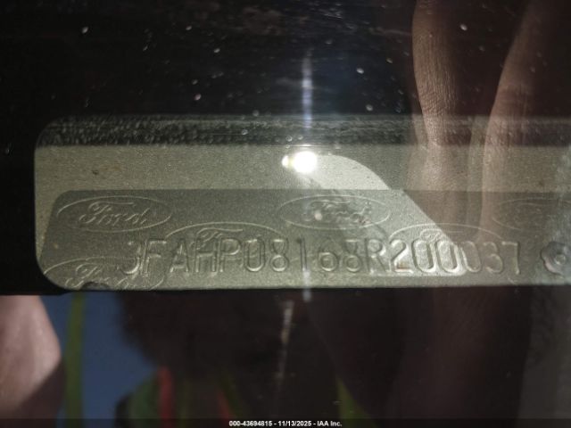 2008 FORD FUSION 3FAHP08168R200037 Photo 8