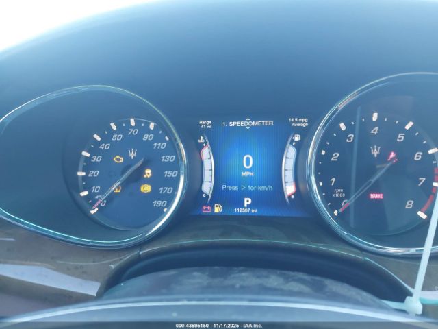 2014 MASERATI QUATTROPORTE ZAM56RRA4E1076712 Photo 6