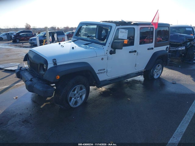 1C4BJWKG9FL662413 Jeep Wrangler Unlimited Sport Rhd