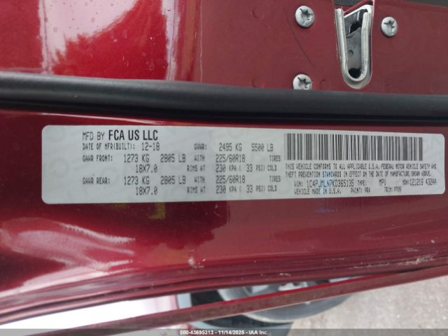 2019 JEEP CHEROKEE 1C4PJMLN7KD365135 Photo 8