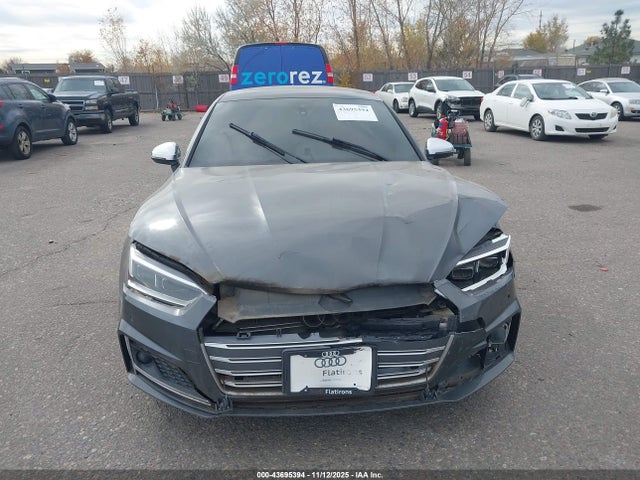 43695394 :رقم المزاد ، WAUC4CF55JA050004 vin ، 2018 Audi S5 3.0t Premium Plus مزاد بيع