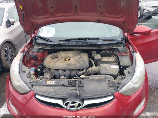 2012 HYUNDAI ELANTRA KMHDH4AE2CU444968 Photo 9