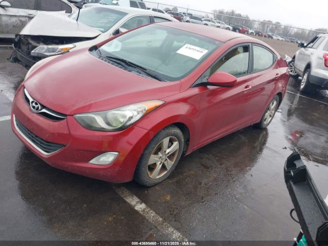 2012 HYUNDAI ELANTRA KMHDH4AE2CU444968 Photo 1