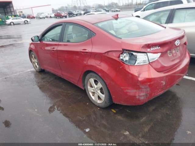 2012 HYUNDAI ELANTRA KMHDH4AE2CU444968 Photo 2