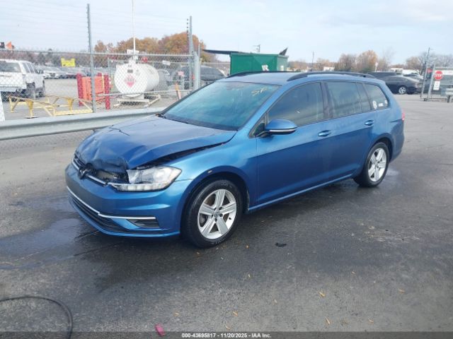 2018 VOLKSWAGEN GOLF SPORTWAGEN 3VWD17AUXJM766208 Photo 1