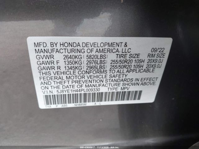 2023 ACURA MDX 5J8YE1H44PL009330 Photo 8
