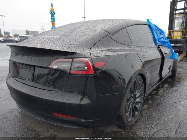 2022 TESLA MODEL 3 5YJ3E1ECXNF262138 Photo 3