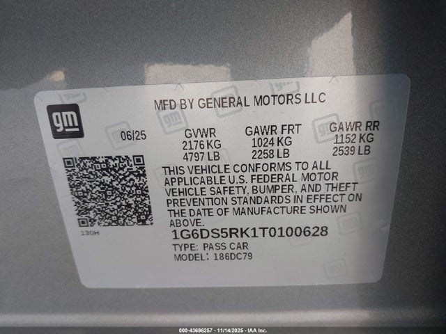 2026 CADILLAC CT5 1G6DS5RK1T0100628 Photo 8