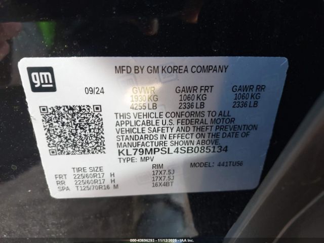 2025 CHEVROLET TRAILBLAZER KL79MPSL4SB085134 Photo 8