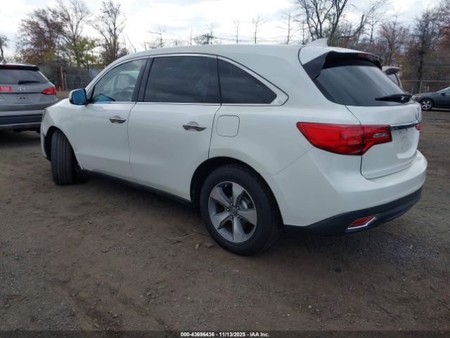 2014 ACURA MDX 5FRYD3H46EB020972 Photo 2