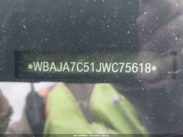 2018 BMW 530I WBAJA7C51JWC75618 Photo 8