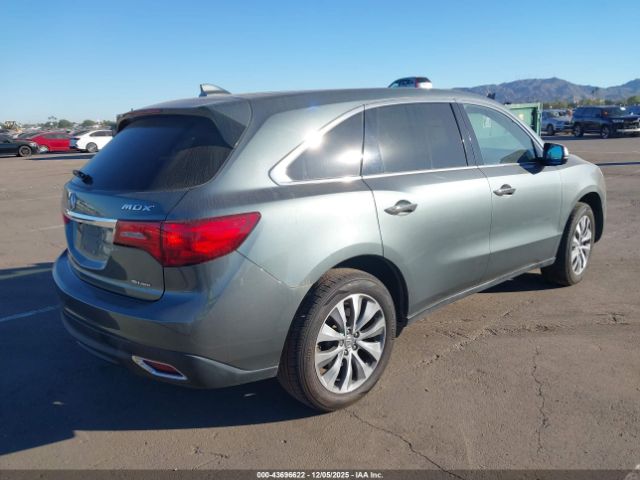 2014 ACURA MDX 5FRYD4H45EB030656 Photo 3