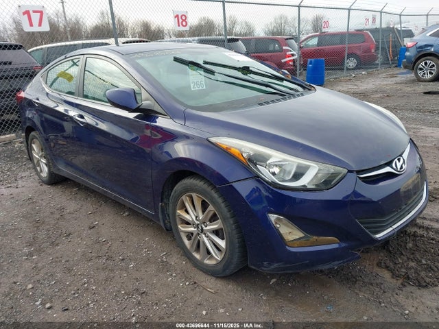 Продажа на аукционе авто 2014 Hyundai Elantra Se, vin: 5NPDH4AEXEH540882, номер лота: 43696644